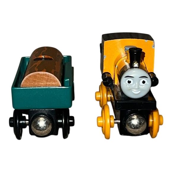 Thomas & Friends Wooden Railway Dash & Jumping Jobi Wood Car Set 2010 - Picture 4 of 7
